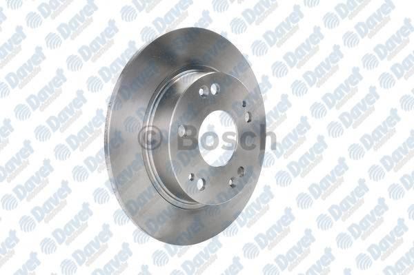 BOSCH 0986479C63 Fren Diski Arka Duz (260 /9 8 Mm) Honda Civic 07-11 Hb/Sedan Civic 2012/>
